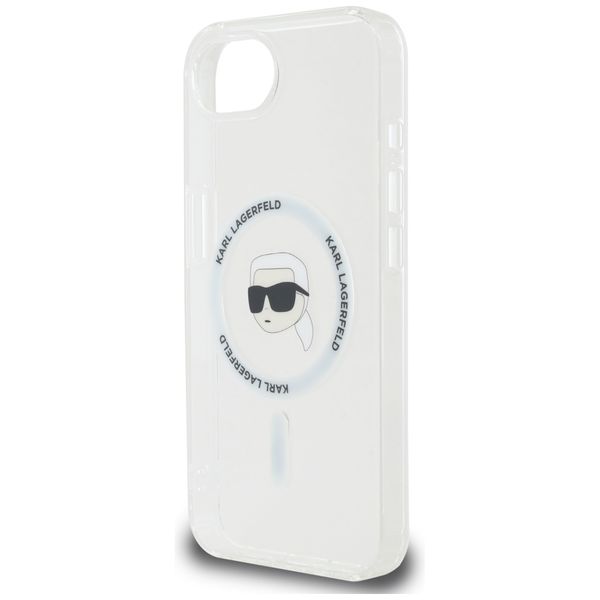 Etui Karl Lagerfeld do iPhone 16e, Biały, MagSafe zdjęcie 6