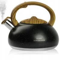 CZAJNIK tradycyjny Z GWIZDKIEM DUŻY Z RĄCZKĄ 3 l INDUKCJA GAZ UNIWERSALNY