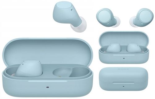 NIEBIESKIE Słuchawki Bezprzewodowe Dokanałowe SONY WF-C510 Bluetooth na Arena.pl