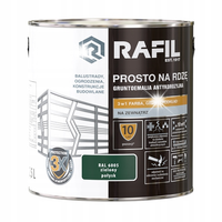 RAFIL PROSTO NA RDZĘ ZIELONY POŁYSK 6005 2.5L