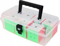 UNIWERSALNY OCHRONNY POJEMNIK NA KOSTKI Z UCHWYTEM DO KOSTKI RUBIKA