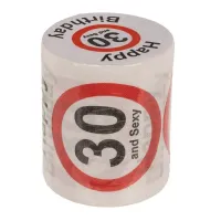 Papier Toaletowy na 30 Urodziny z napisem Happy & Sexy - Prezent na 30-stkę