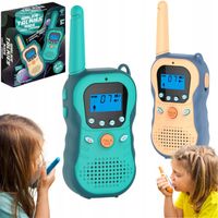 Walkie Talkie x 2 zestaw Duży zasięg Krótkofalówki Łoki Toki dla dzieci
