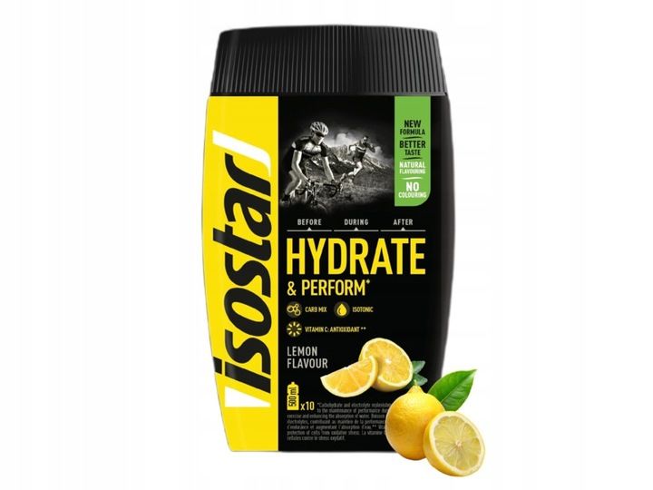 Izotonik ISOSTAR Hydrate & Perform Cytrynowy (400 g) zdjęcie 1