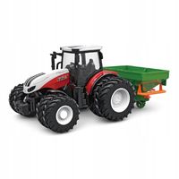 TRAKTOR CIĄGNIK ZDALNIE STEROWANY RC 1:24 MASZYNA ROZSIEWACZ SIEWNIK