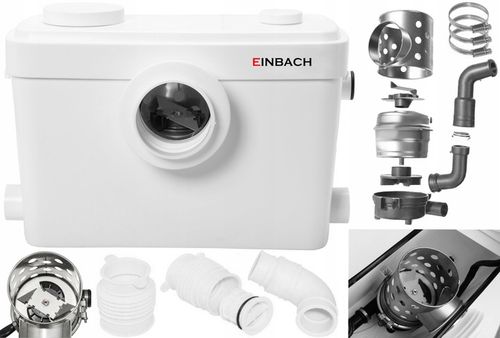 POMPA WC ROZDRABNIACZ MŁYNEK PRZEPOMPOWNIA DO WC na Arena.pl