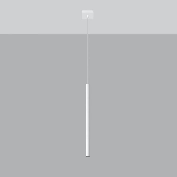 Lampa wisząca PASTELO 1 biała zdjęcie 2