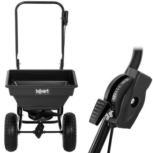 Rozsiewacz siewnik posypywarka do nawozów trawy soli piasku 14 l na Arena.pl