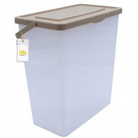 PLASTIKOWY POJEMNIK NA PROSZEK DO PRANIA NA KARMĘ Z POKRYWKĄ WIADERKO 10L