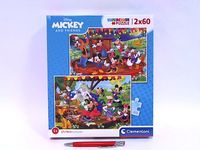 CLE puzzle 2x60 SuperKolor Mickey& Friends 21620