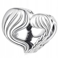 CHARMS MATKA I CÓRKA srebro 925 rodzina zawieszka koralik charmsy pr. S925