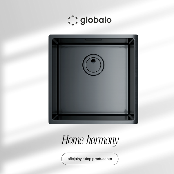 Zlewozmywak GLOBALO RIWOLO 40.1 ANTHRACITE zdjęcie 1