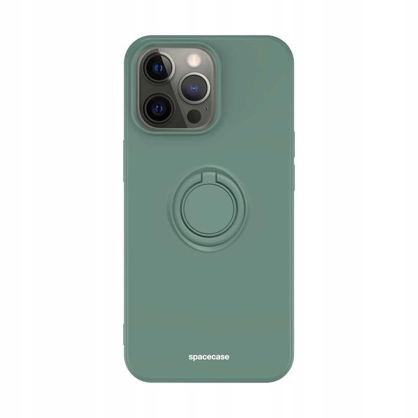 Spacecase Silicone Ring Iphone 13 Pro Dark Green zdjęcie 7