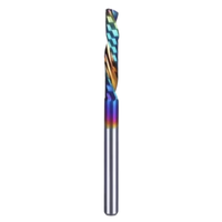 Frez 1-ostrzowy typu DownCut, negatyw, Rozmiar: Ø1.5x5x3Dx38L