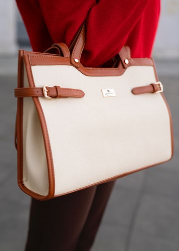 torba damska ptn lilia-1276 ecru-brown na Arena.pl