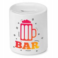 Skarbonka Dla Barmana Bar Prezent Z Nadrukiem Ze Zdjęciem
