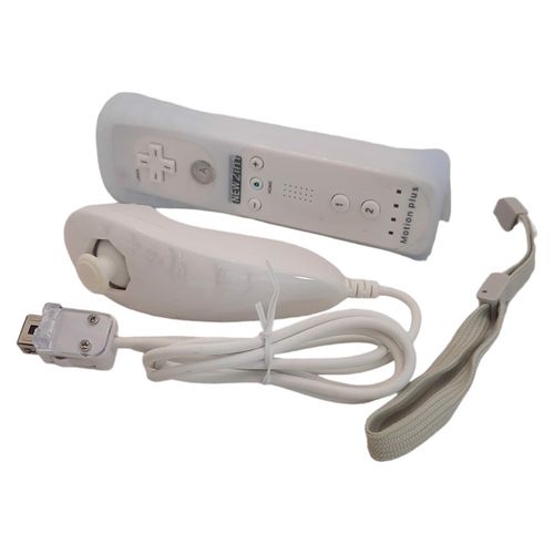 Pilot kontroler Nintendo Wii Motion Plus Biały na Arena.pl