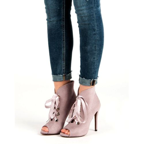 Wiązane Botki Open Toe r.38 na Arena.pl