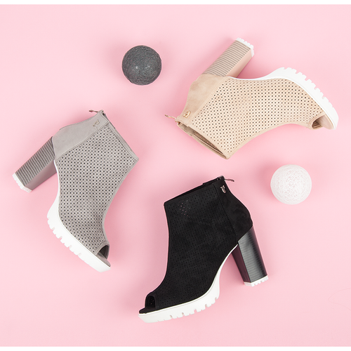 Ażurowe Botki Open Toe r.38 na Arena.pl