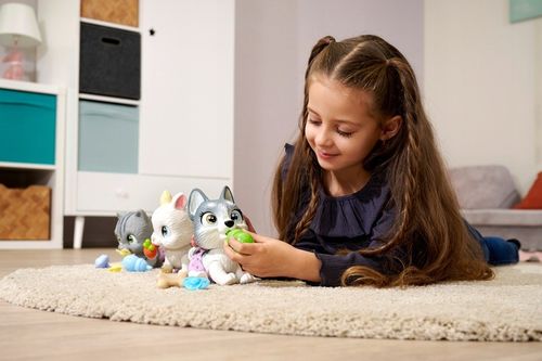 PAMPER PETZ PIESEK HUSKY PIJE SIKA PIELUSZKOWY GANG 20 CM + BUTELKA SMOCZEK na Arena.pl