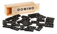 Drewniane Domino Dla Dorosłych I Dzieci 3+ Stołowa Gra Na Spostrzegawczość