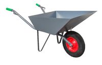 taczka budowlana s20 koło pompowane na łożysku blacha 1,8mm - tacz pom s20