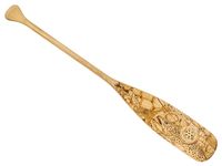 Pagaj John Paddle Beavertail Ozdoba Wypalany 110 cm - Fishing Time 110 cm