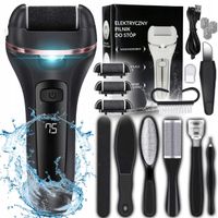 Pilnik Elektryczny do stóp pięt Bezprzewodowy Frezarka + zestaw akcesoriów