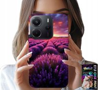 ETUI DO XIAOMI NOTE 14 4G - POLE LAWENDY, PIĘKNE KRAJOBRAZY, WZORY