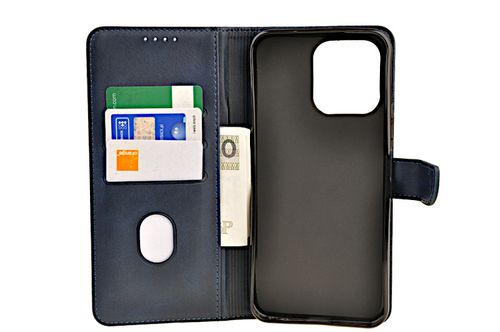 Etui portfel Wallet do Oppo A6x granatowy na Arena.pl