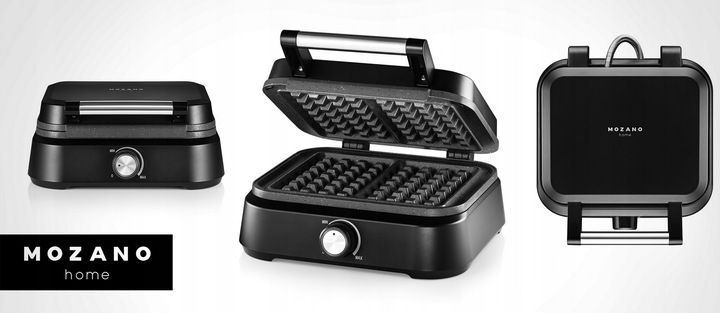 GOFROWNICA 2200W XXL 2 CHRUPIĄCE PUSZYSTE GOFRY XXL DUŻA SOLIDNIE WYKONANA zdjęcie 8