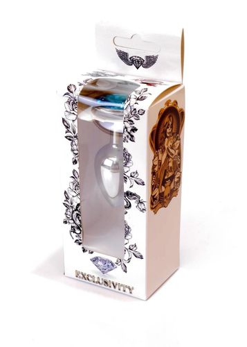 Plug-Jewellery Silver Plug- Light Blue na Arena.pl