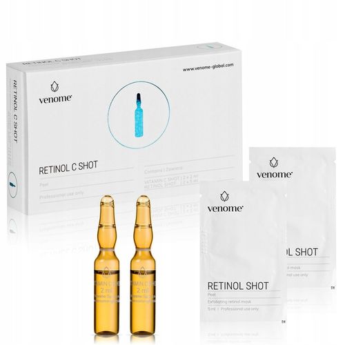 Venome Retinol C SHOT peeling złuszczający z retinolem 2 zabiegi na Arena.pl