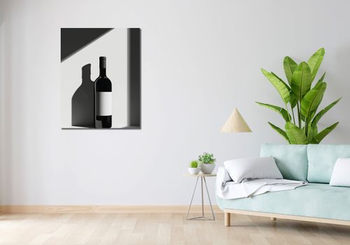 Obraz 70x90cm Butla Wina na Arena.pl