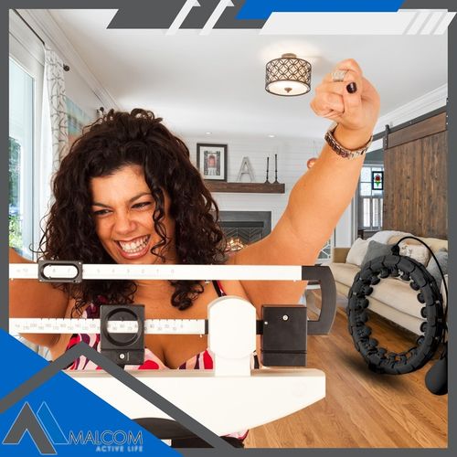 HULA HOP ODCHUDZAJĄCE Z OBCIĄZENIEM WYPUSTKI MASAŻER METALOWE ŁOŻYSKA SMART na Arena.pl