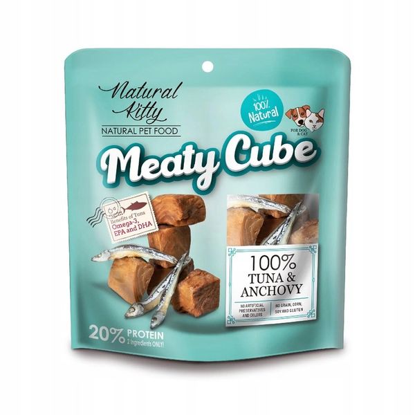 Natural Kitty Premium 100% Tuńczyk & Anchois x 3 zdjęcie 1