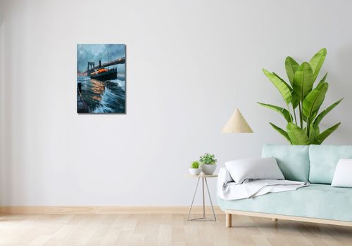 Obraz 40x60cm Stary Parowiec na Arena.pl