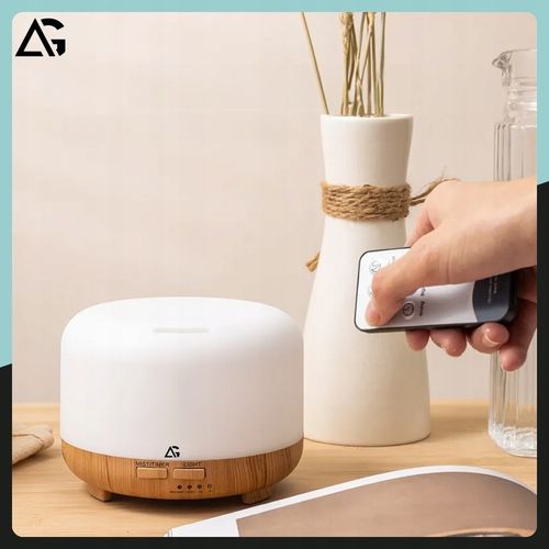 NAWILŻACZ POWIETRZA LAMPKA NOCNA DO SYPIALNI DLA DZIECI DYFUZOR na Arena.pl