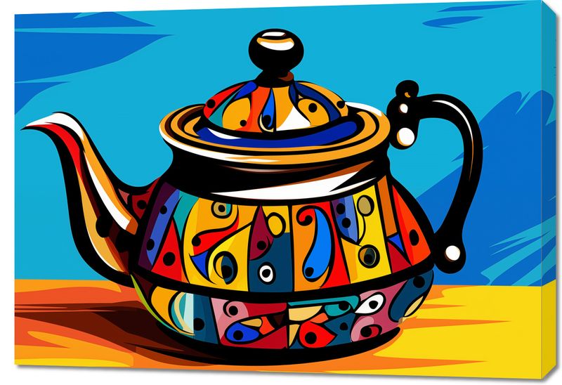 Obraz 100x70cm Może Herbatki? zdjęcie 1