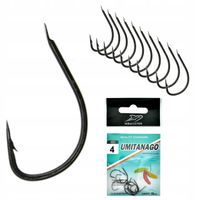 Zestaw Haczyków Haczyki UMITANAGO z łopatką nr 4