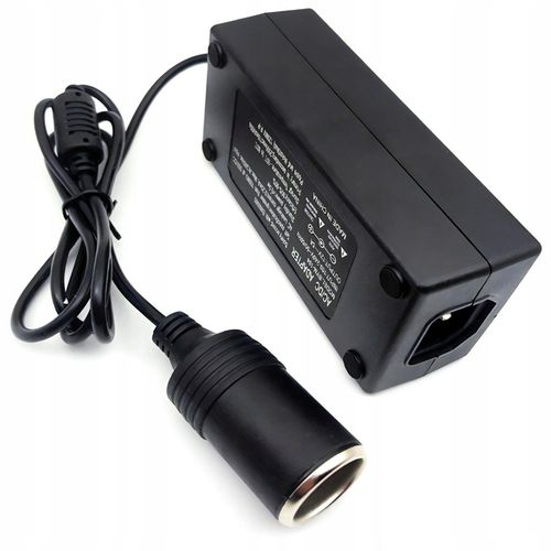 Zasilacz Przetwornica Reduktor Napięcia Gniazda Zapalniczki 230V AC 12V DC na Arena.pl