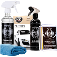 zestaw wosk samochodowy k2 proton ipa cleaner lubrykant glinka mikfrofibra