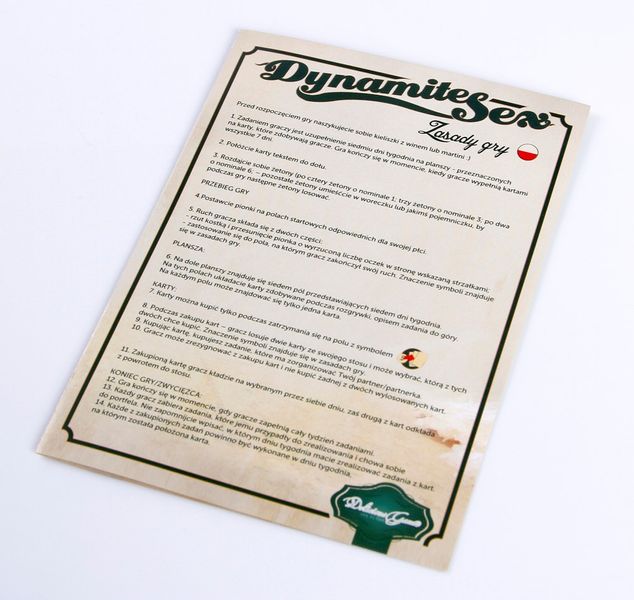 Gra Planszowa - Dynamite Sex zdjęcie 5