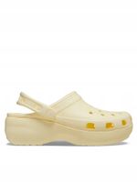 Crocs Klapki Classic Platform Clog W 206750 Beżowy