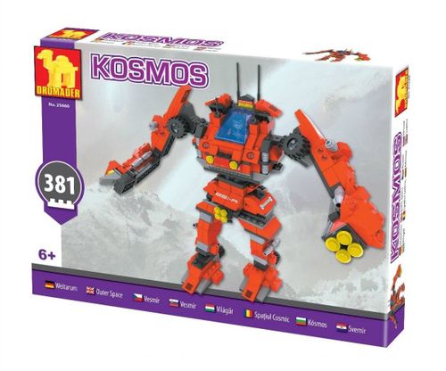 KLOCKI DROMADER KOSMOS ROBOT MAXI TRANSFORMERS 381 EL na Arena.pl