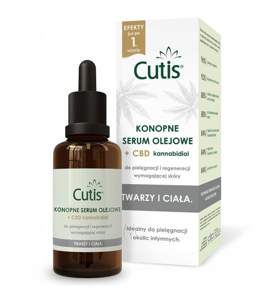 CUTIS Konopne SERUM OLEJOWE + CBD 50 ml zdjęcie 1