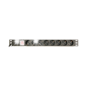 Listwa zasilacjąca RACK 19 C14 PDU 8x230V 10A 3M wtyk do UPS WŁĄCZNIK LED