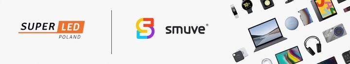 Głośnik Bluetooth Bezprzewodowy SMUVE Aura TWS USB FM XBass + LCD RGB zdjęcie 6