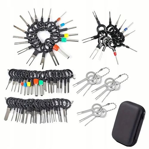 ZESTAW 100SZT KLUCZE WYJMAKI DO PINÓW KONEKTORÓW KOSTEK DEMONTAŻ na Arena.pl