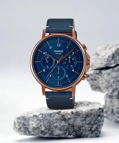 ZEGAREK MĘSKI CASIO MTP-E321RL-2A (zd190a) + BOX na Arena.pl